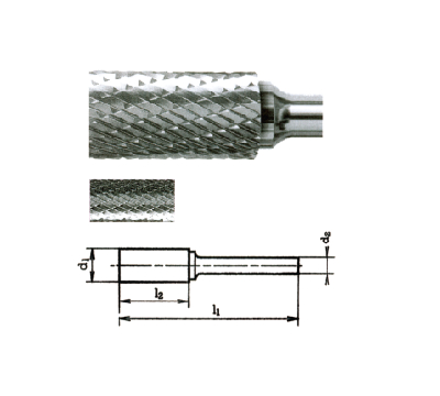 硬质合金钢圆柱旋转锉