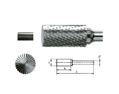 硬质合金钢圆柱旋转锉