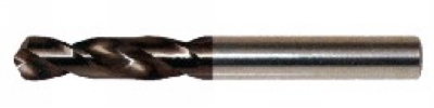 硬质合金短麻花钻头