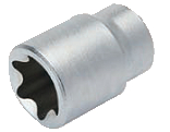 1/2"外六星套筒